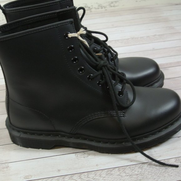 NWT DR. Martens Unisex 1460 Mono Smooth Leather Lace Up Boots size Men\'s 11 #225 main image 6